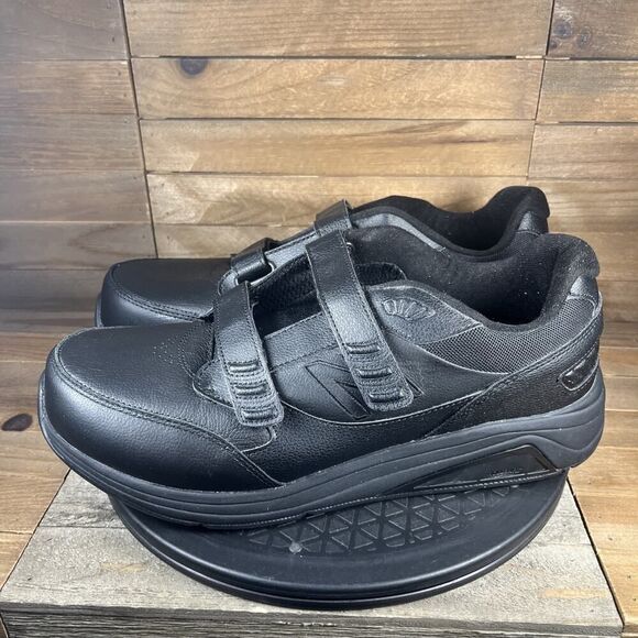 New Balance 928 V3 Mens Sz 12 2E Wide Black Hook & Loop Sneakers NO INSOLES - Picture 3 of 10